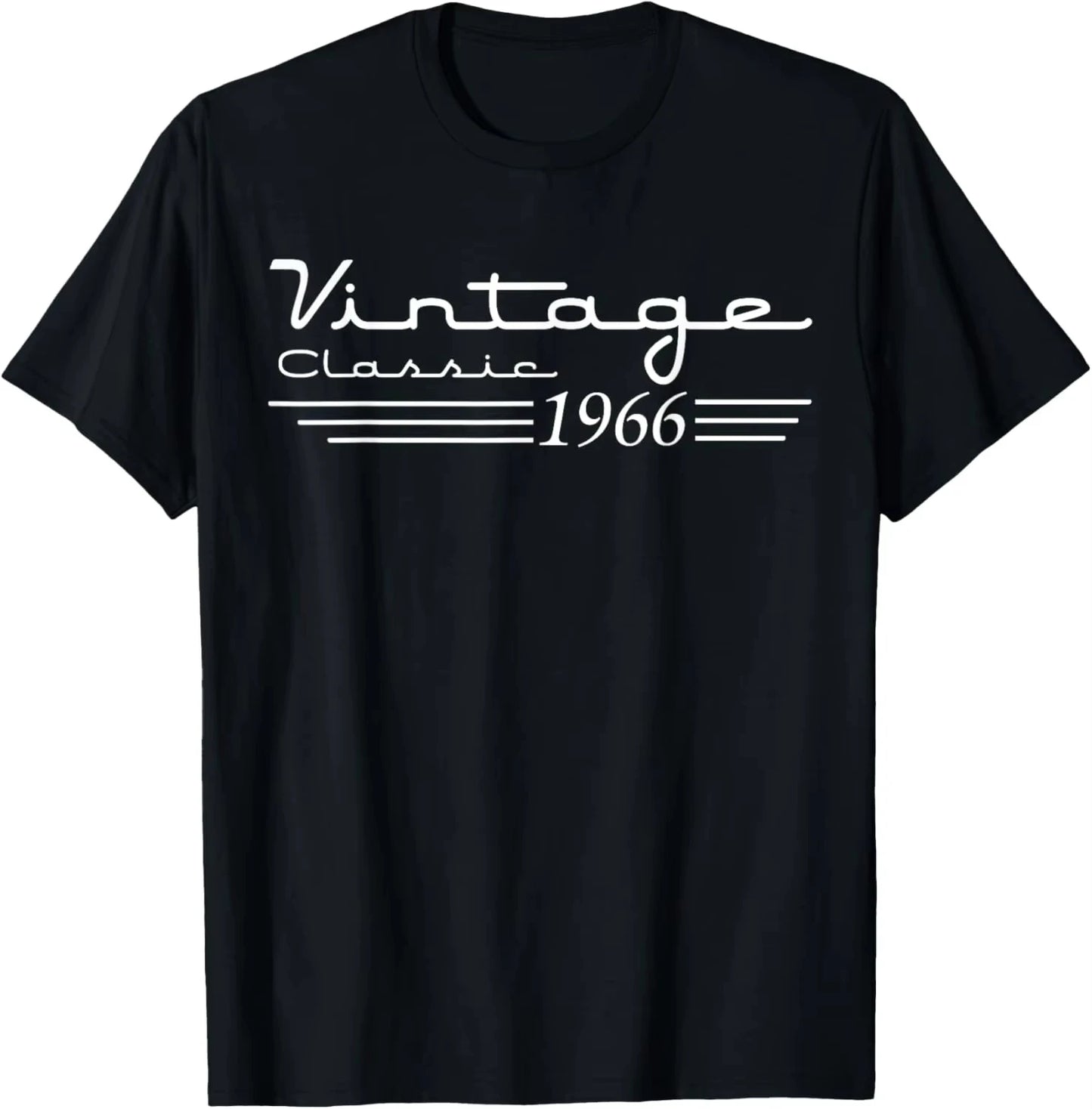 1966 Vintage Style Printed T-Shirt – 59th Birthday Gift (59th Anniversary Shirt)women Clothing Fashion Summer Streetwear Y2K Top