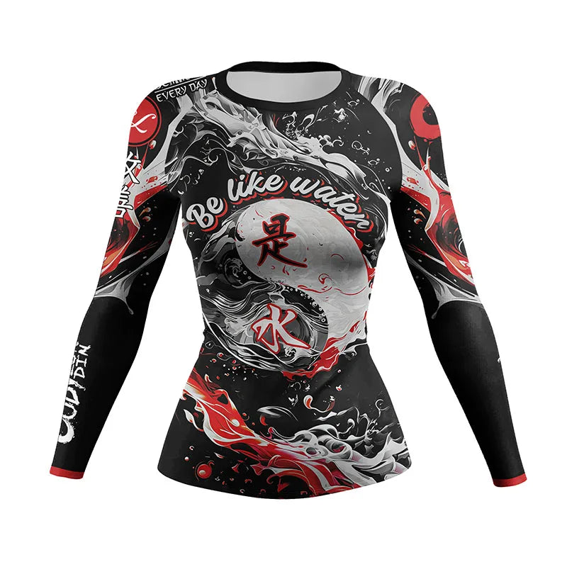 Cody Lundin Ladies Women Rash Guard Gym Clothing MMA Compression Sportswear Jiu Jitsu Rashguard T-shirts Boxing Grappling Shirt