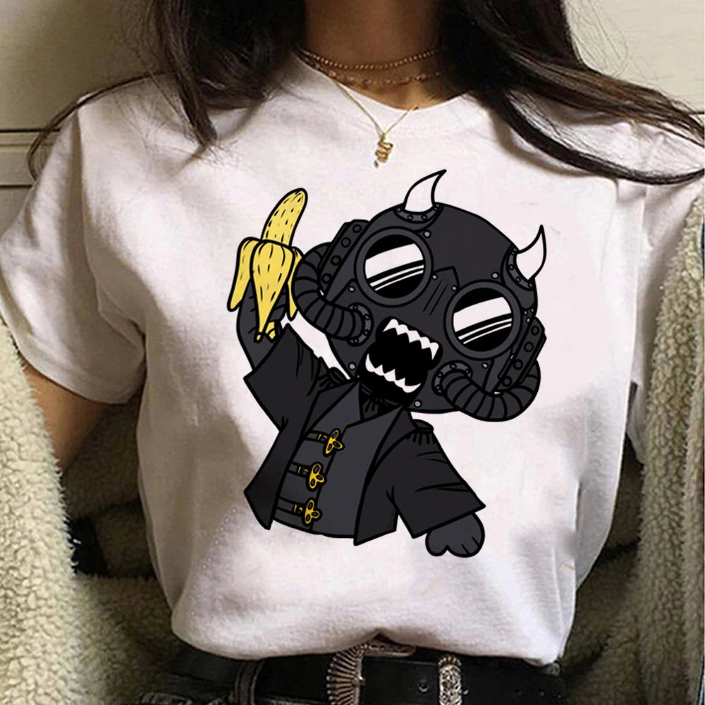 Ghost Band t shirt women streetwear harajuku t-shirts female funny designer manga clothing