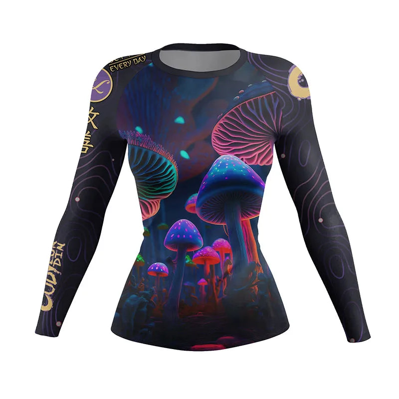 Cody Lundin Ladies Women Rash Guard Gym Clothing MMA Compression Sportswear Jiu Jitsu Rashguard T-shirts Boxing Grappling Shirt