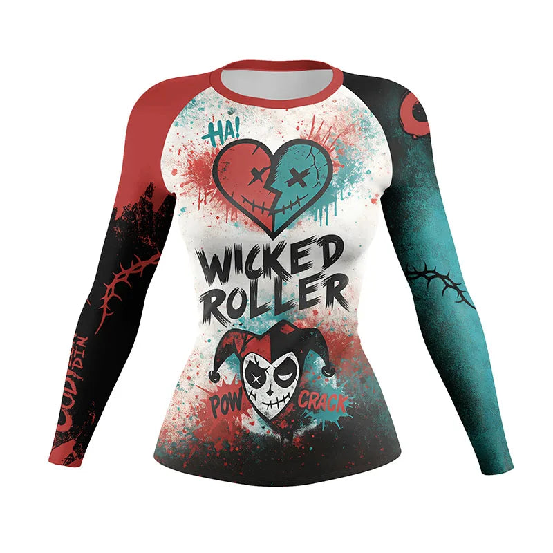 Cody Lundin Ladies Women Rash Guard Gym Clothing MMA Compression Sportswear Jiu Jitsu Rashguard T-shirts Boxing Grappling Shirt