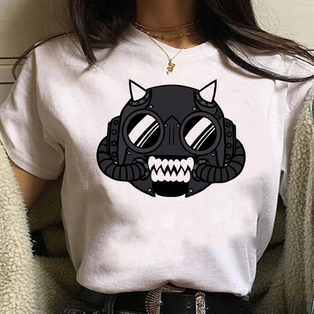 Ghost Band t shirt women streetwear harajuku t-shirts female funny designer manga clothing