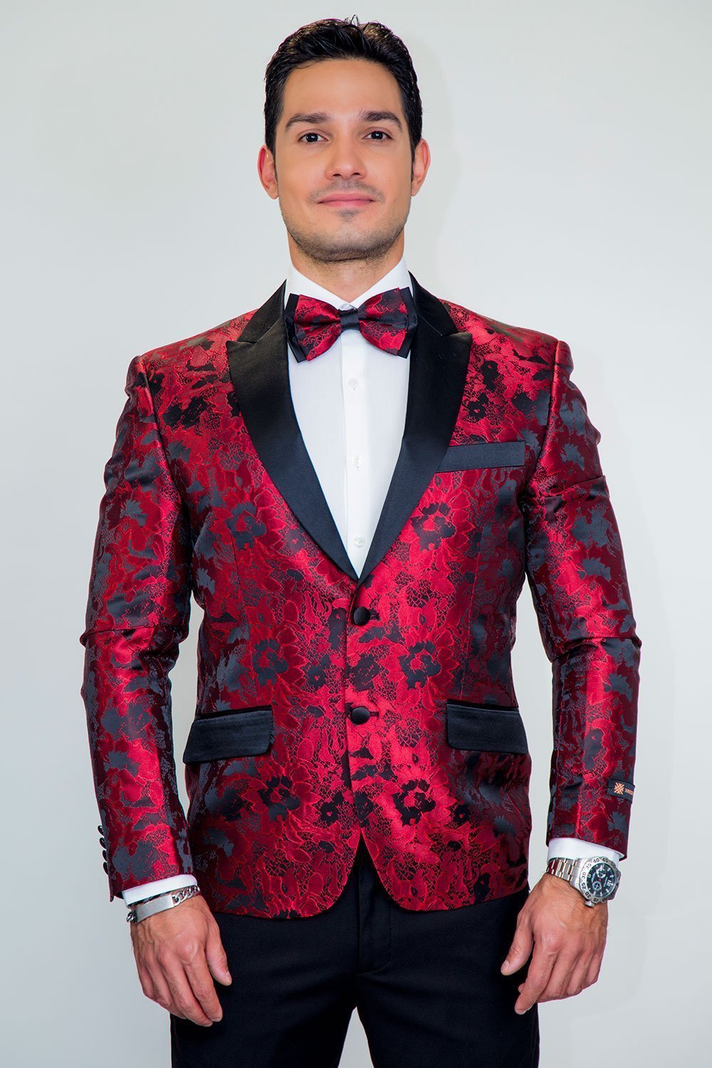 "Amsterdam" Tuxedo Jacket Peak-9