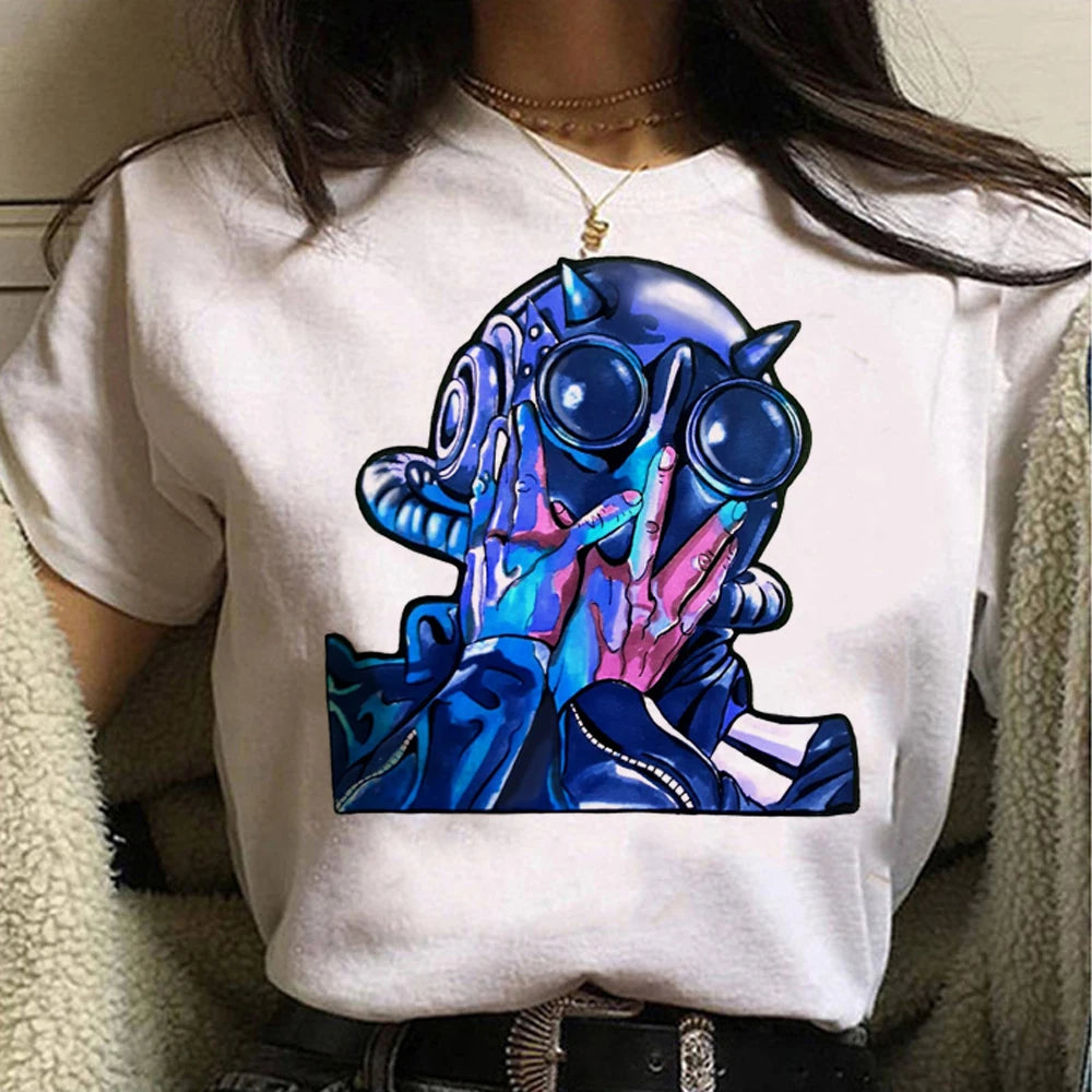 Ghost Band t shirt women streetwear harajuku t-shirts female funny designer manga clothing