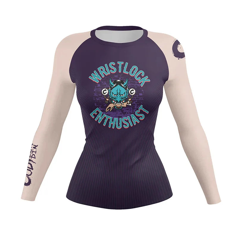 Cody Lundin Ladies Women Rash Guard Gym Clothing MMA Compression Sportswear Jiu Jitsu Rashguard T-shirts Boxing Grappling Shirt